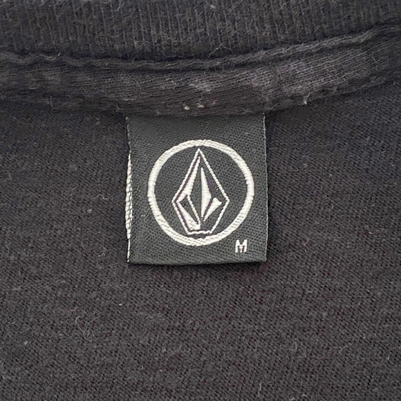 VOLCOM Stone Skate Surf Palm Trees Tropical Tee Shirt Men M Medium - Picture 4 of 5